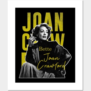 Bette Smoking - joan crawford Posters and Art